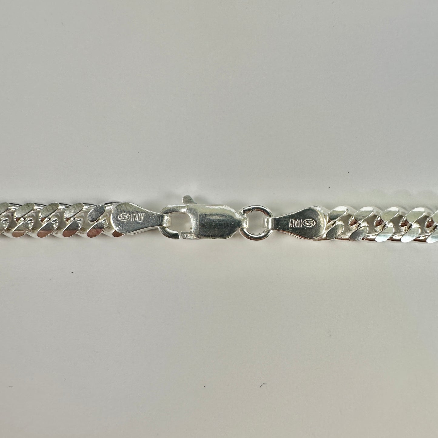 Solid .925 Sterling Silver Miami Cuban Link Chain 4mm