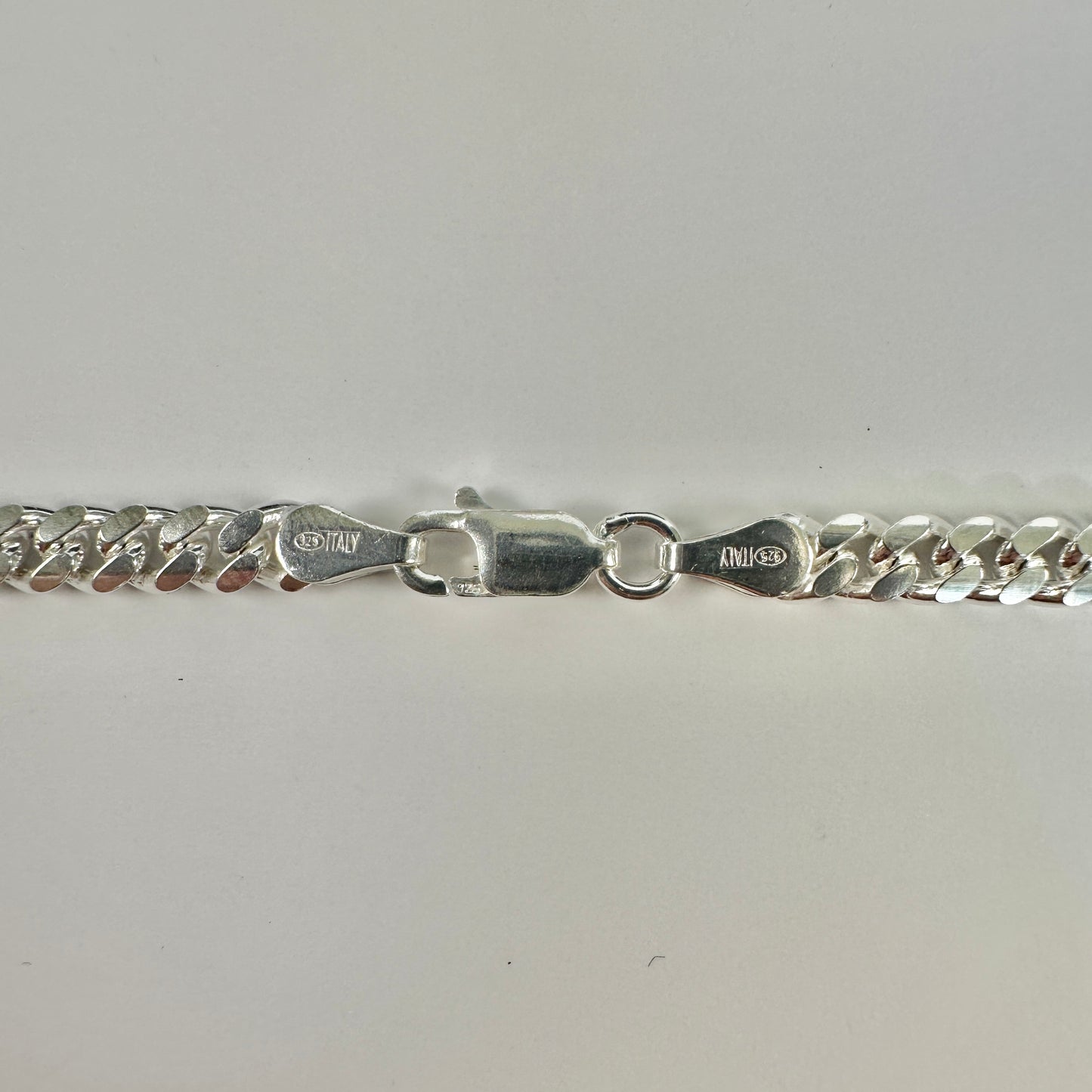 Solid .925 Sterling Silver Miami Cuban Link Chain 4mm