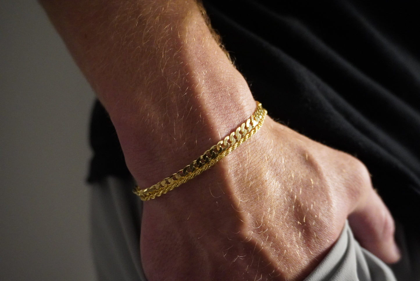 14k Gold Vermeil Bracelet Stack