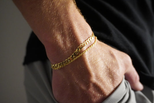 14k Gold Vermeil Bracelet Stack