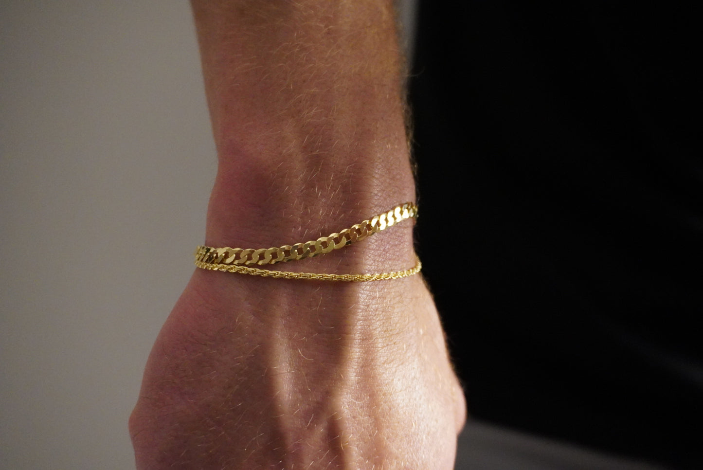 14k Gold Vermeil Bracelet Stack