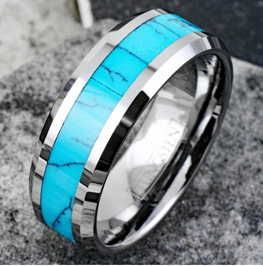 Brilliant Blue & Silver Ring